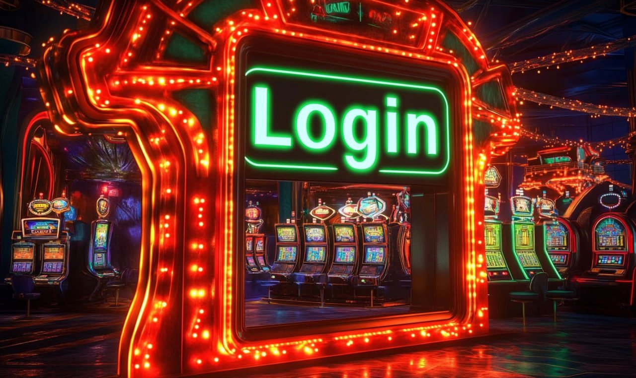 Layar login aplikasi olxtotomacau dengan bidang untuk nama pengguna, kata sandi, dan tombol masuk